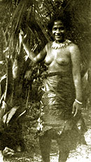 Bark Cloth Costume